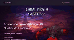 Desktop Screenshot of cabalpirata.com